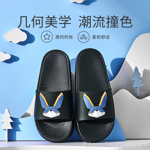 Pantofole con logo personalizzato di alta qualità